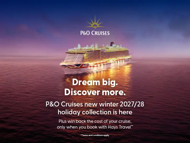 P&O Cruises Winter 2027 / 28